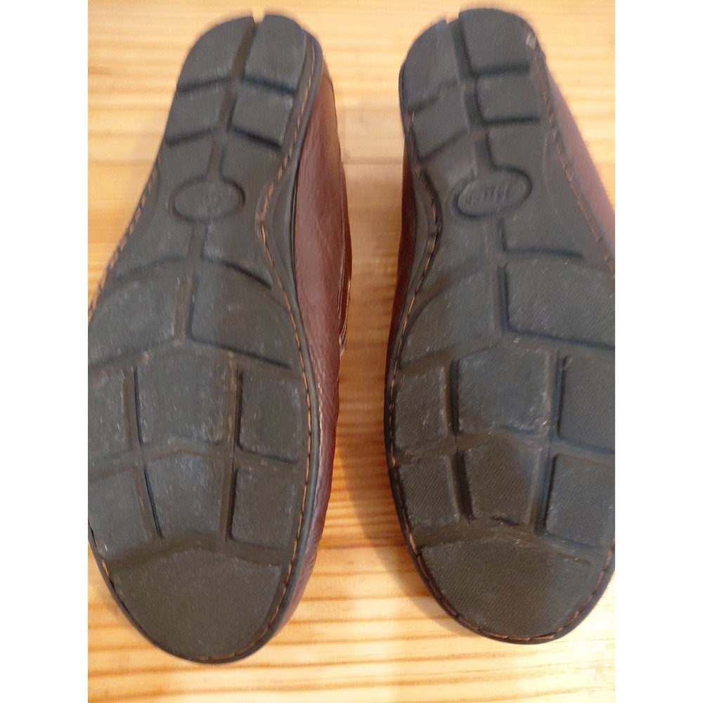 Mens Brown Pebble Leather Conner Loafers By G. H. BASS. Sz 11-M. - Picture 8 of 8